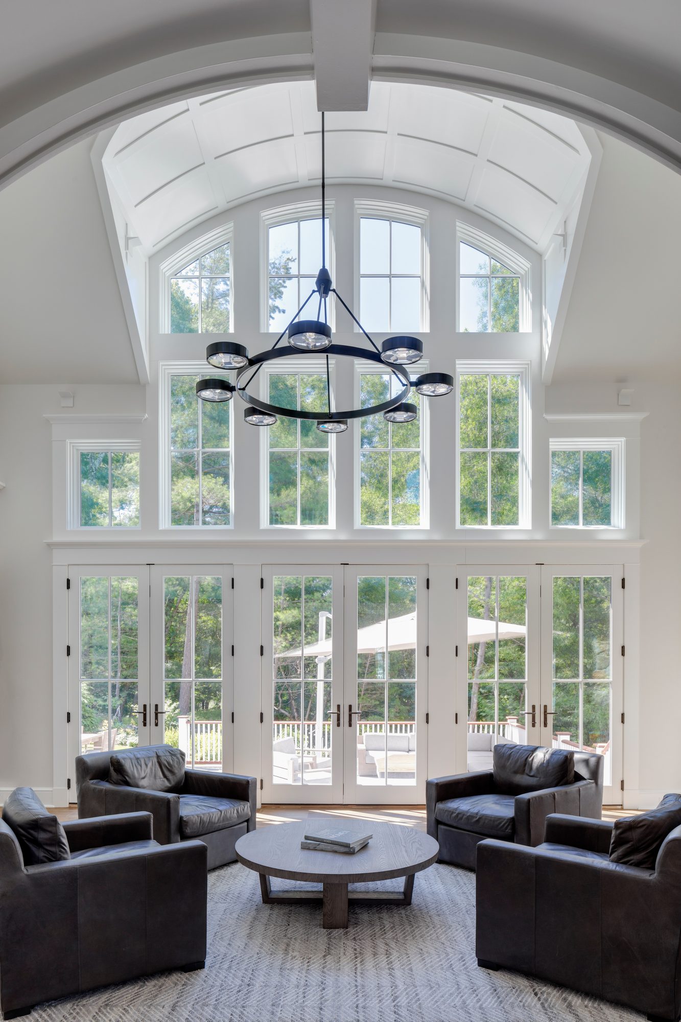 Weston Residence — great room, alternate view